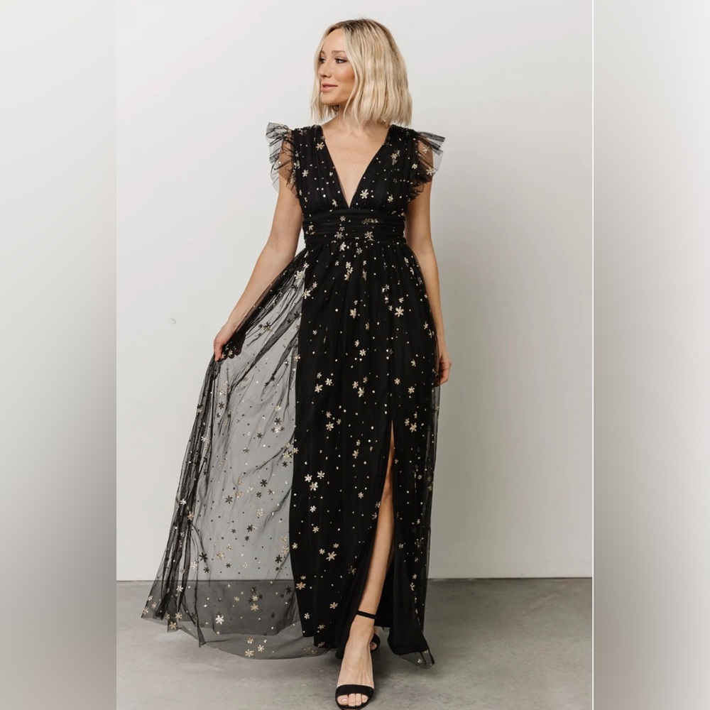 Baltic Born Nova Shimmer Maxi Dress